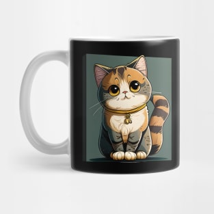 Funny Fat Cat But Proud - Cat Lover Mug